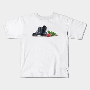 Boots and Rose Kids T-Shirt